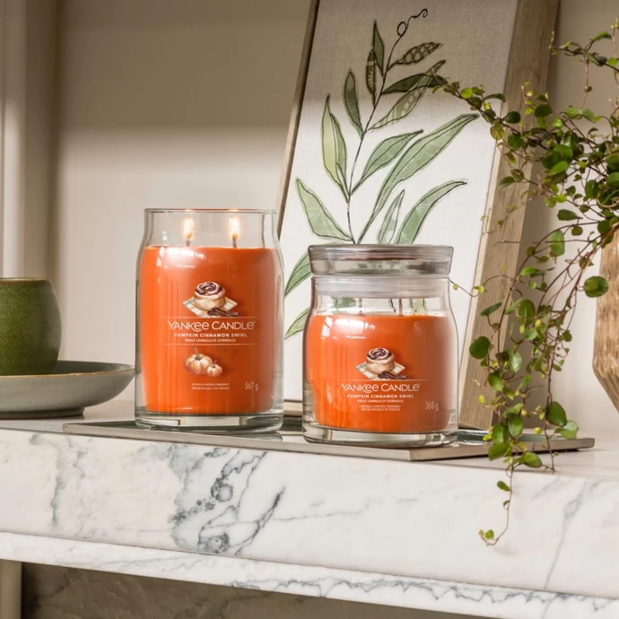 Svíčka Yankee Candle 368 g – Pumpkin Cinnamon Swirl