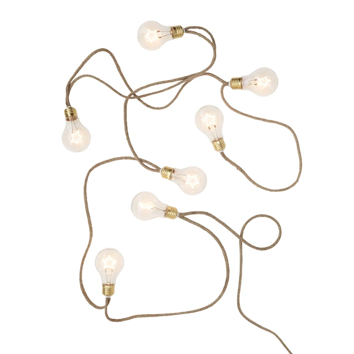 Světelný řetěz filament stars – 7 žárovek