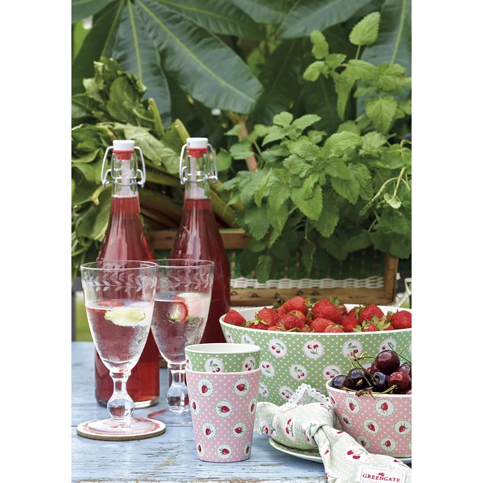 Bambusový hrníček Strawberry pale pink