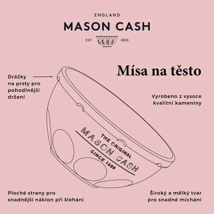 Keramická mísa na těsto Innovative 5 l
