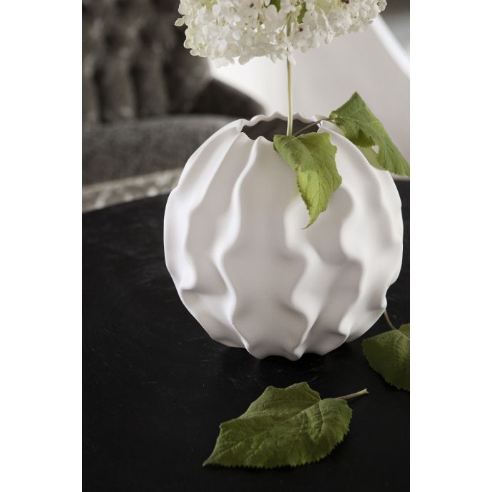 Keramická váza MALMBÄCK White 22 cm