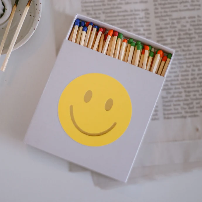 Zápalky Be Happy – 60 ks