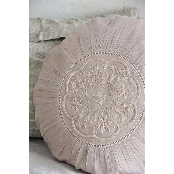 Povlak na polštář Embroidery Dusty Rose 50cm