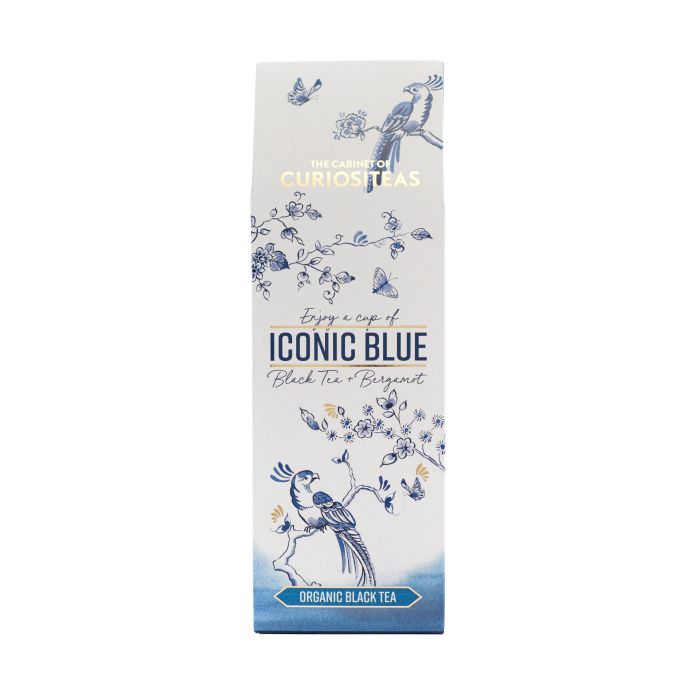 Organický černý čaj s bergamotem Iconic Blue 80g