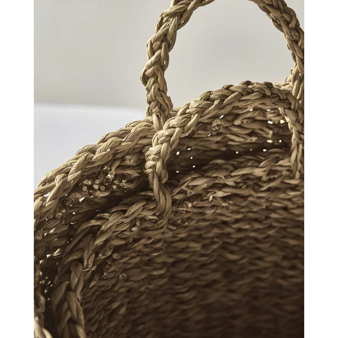 Úložný košík Oval Natural Seagrass