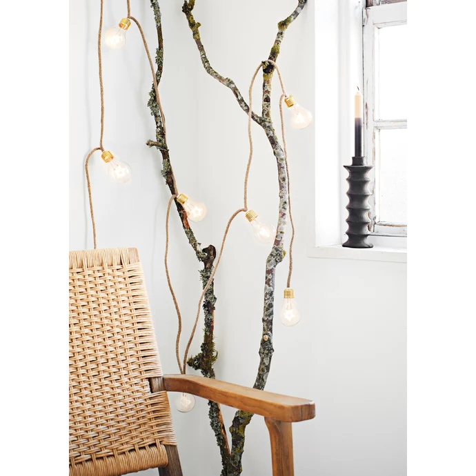 Světelný řetěz filament stars – 7 žárovek