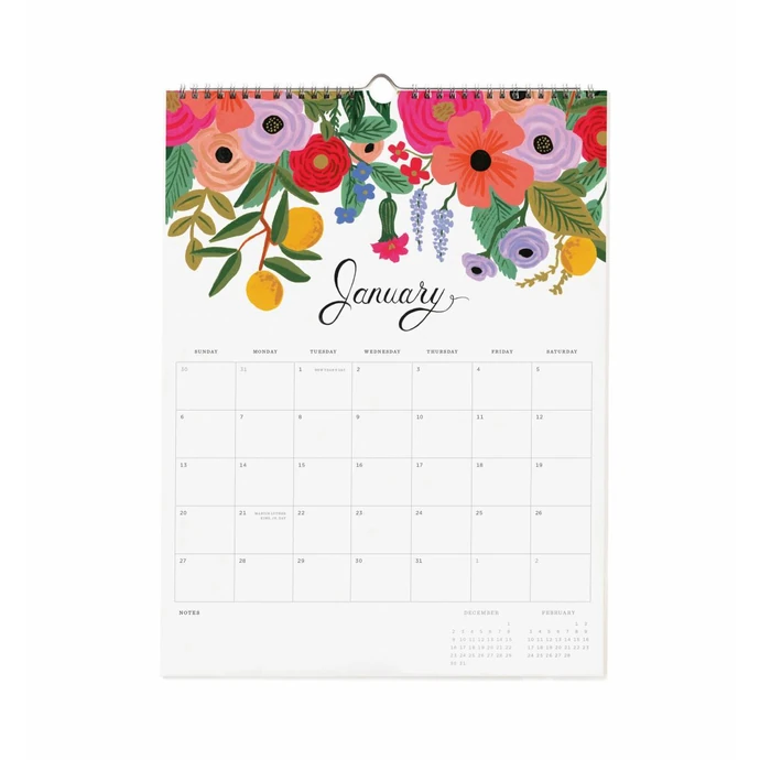 Plánovací kalendář 2019 Bouquet