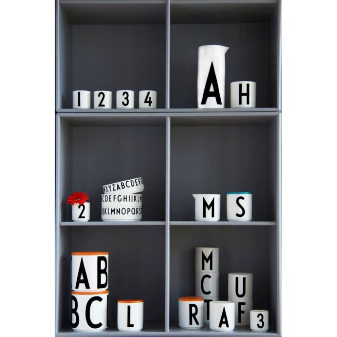 Espresso hrnečky Letters - set 4 kusů