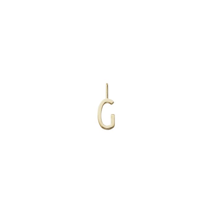 Pozlacený přívěsek Design Letters