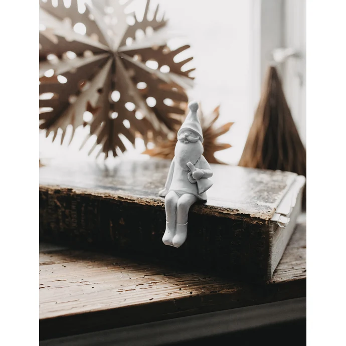 Vánoční figurka Nisse White