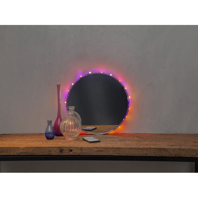 Chytrý LED světený řetěz Multicolor + White