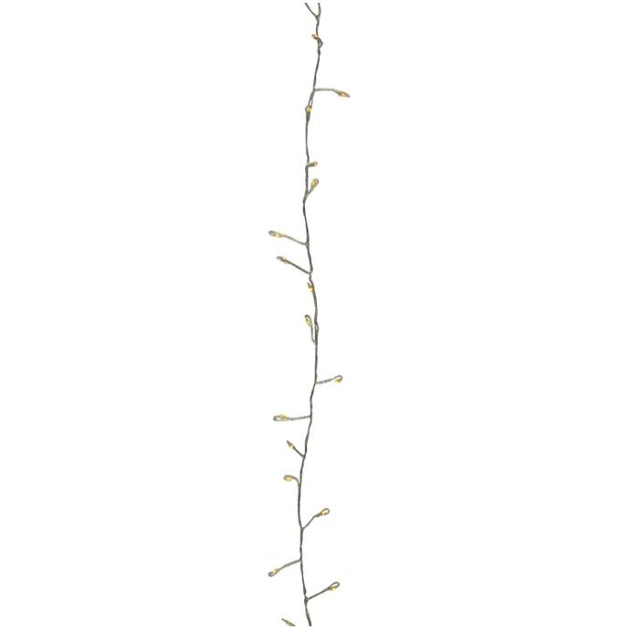 LED světelný řetěz Soft White 220 cm