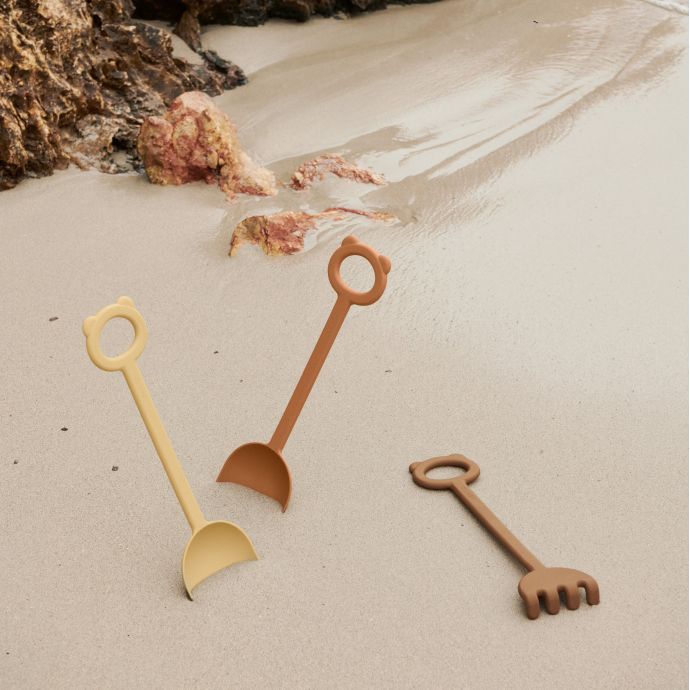 Set lopatky a hrabiček Hilda Jojoba/Golden Caramel