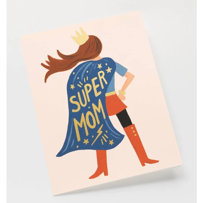 Přání s obálkou Super Mom
