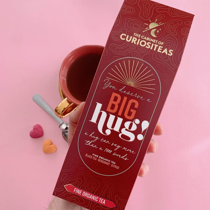 Organický černý čaj s bergamotem You Deserve a Big Hug 80g