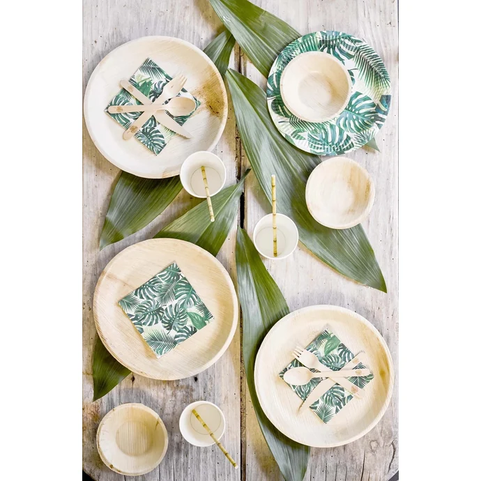 Misky z palmových listů Palm Leaf Small Bowls 6 ks