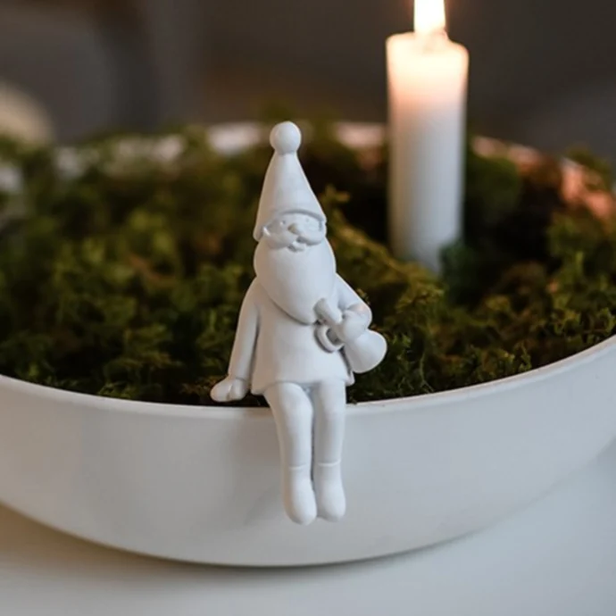 Vánoční figurka Nisse White