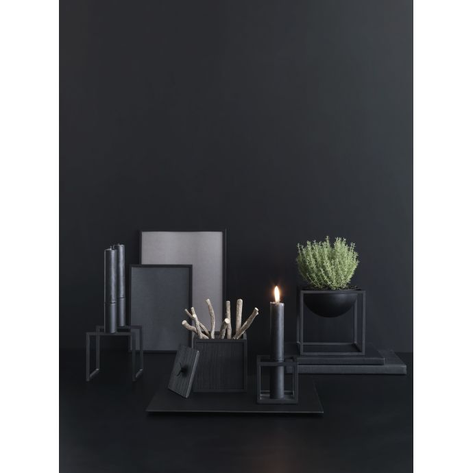 Svícen Kubus 1 Black