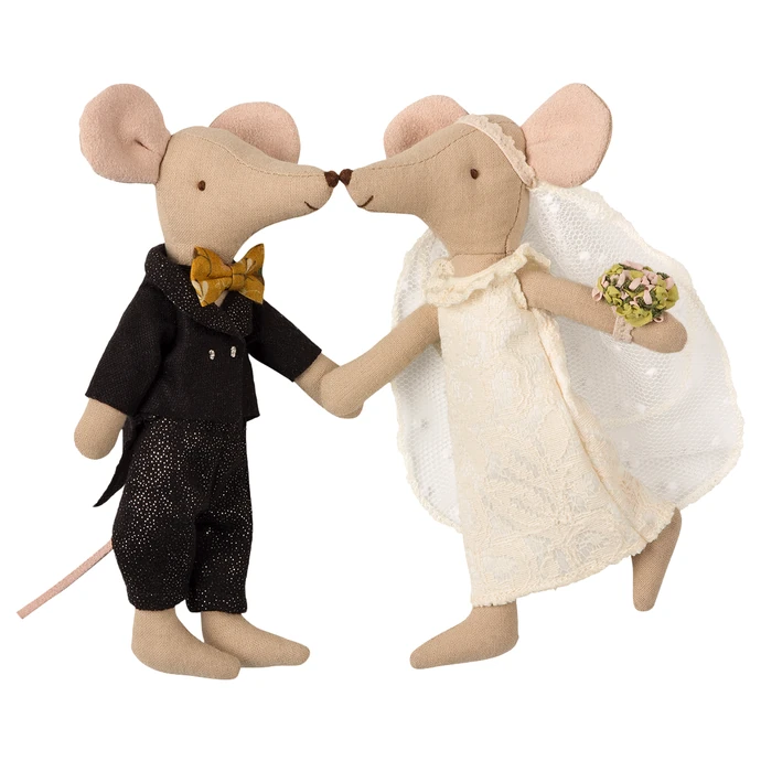 Myšky v krabičce - ženich a nevěsta