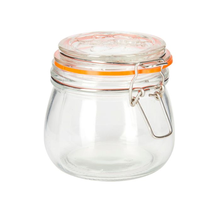 Zavařovací sklenice s klipem 500ml