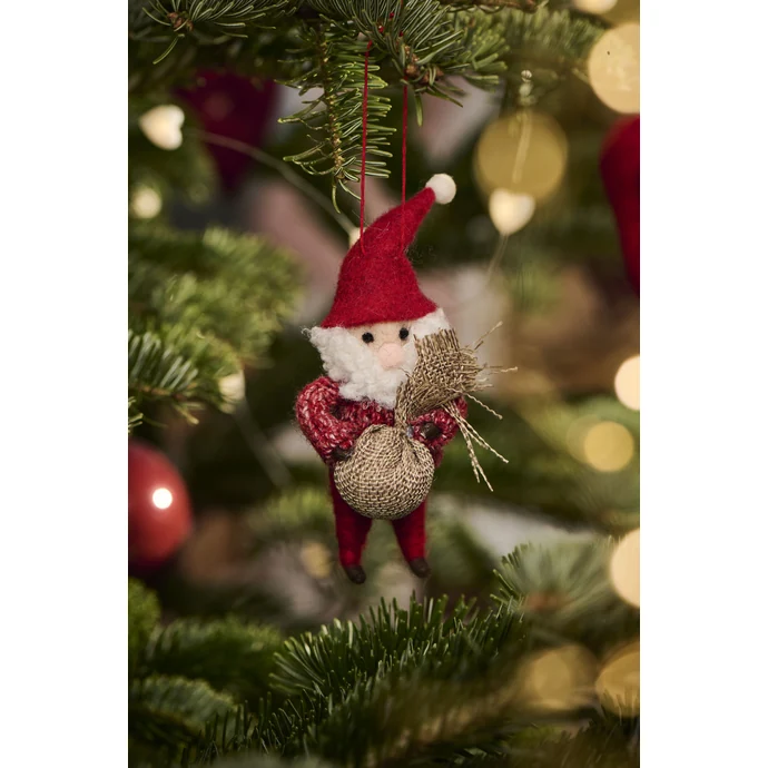 Plstěná ozdoba Santa's Helper
