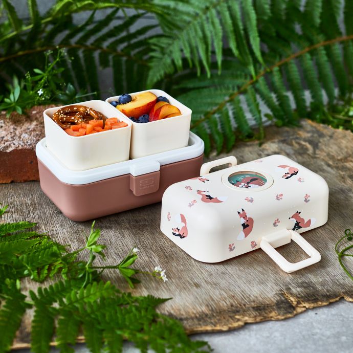 Svačinový box Monbento Tresor Cinnamon Fox 750 ml