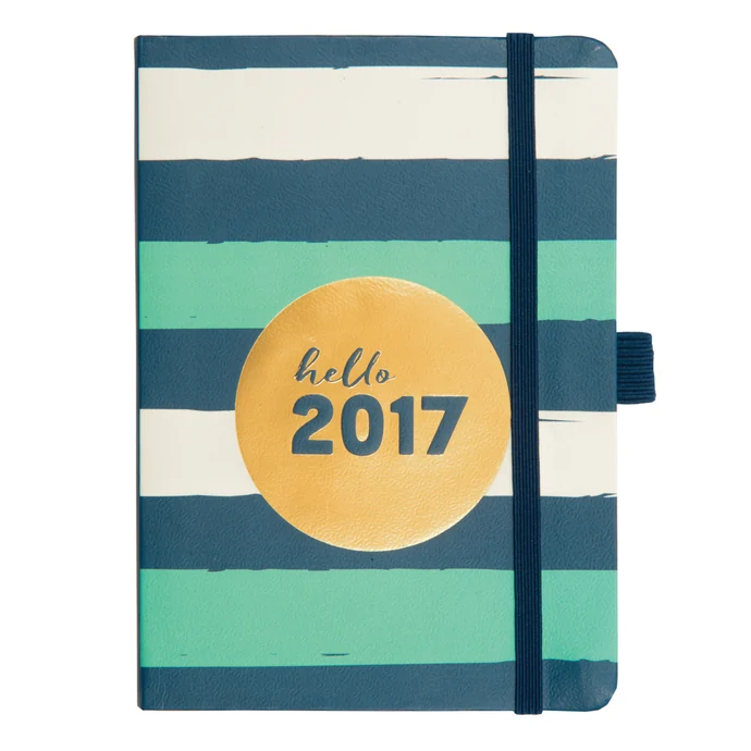 Diář 2017 To do Metallic