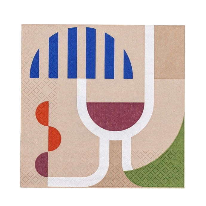 Papírové ubrousky Wine – 20 ks