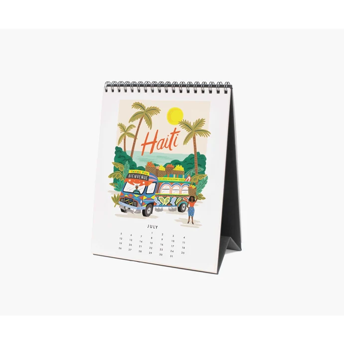 Stolní kalendář World Traveler
