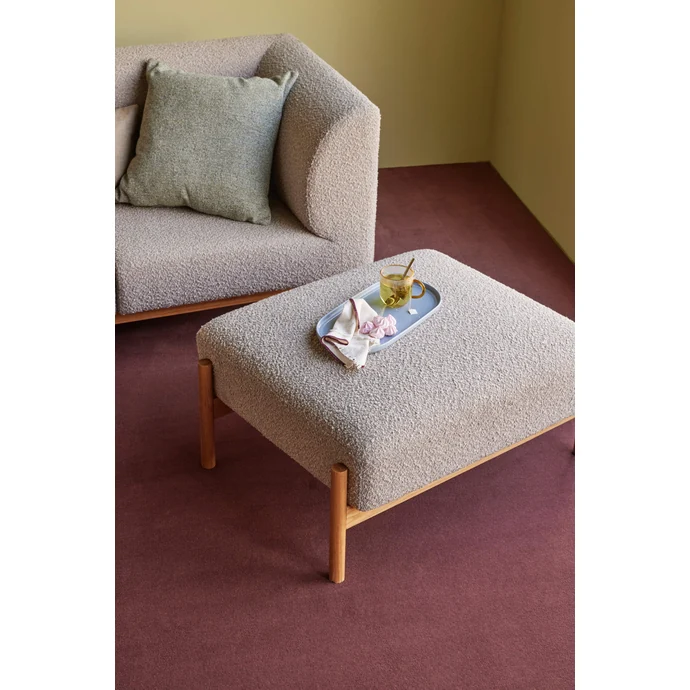 Podnožka Moment Pouffe Grey