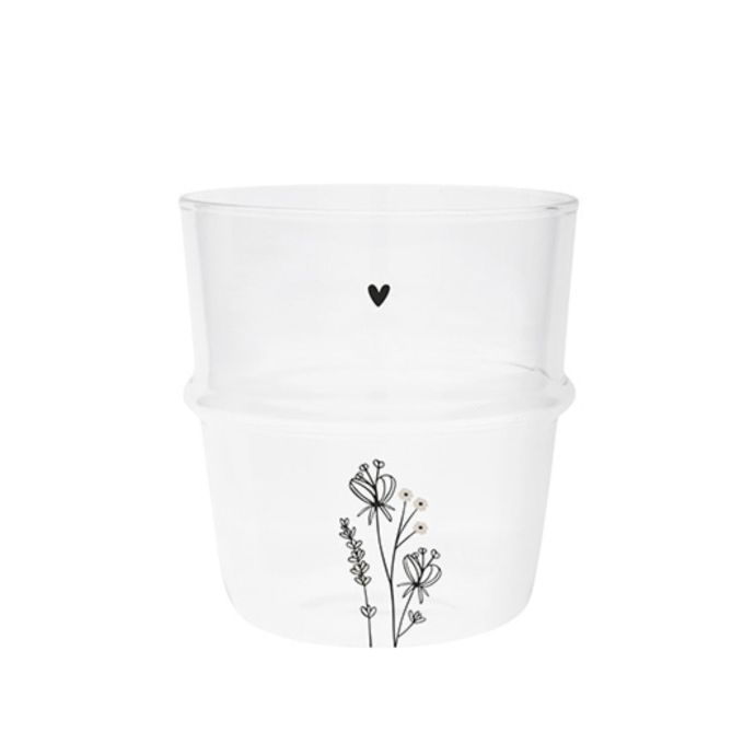 Sklenička na vodu Love/Wild Flowers 250ml