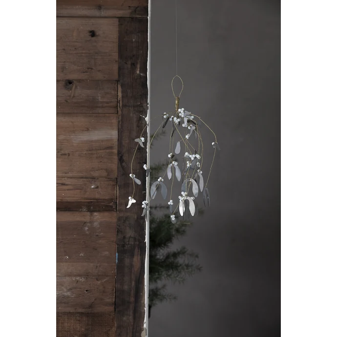 Vánoční dekorace Misteltoe Metallic