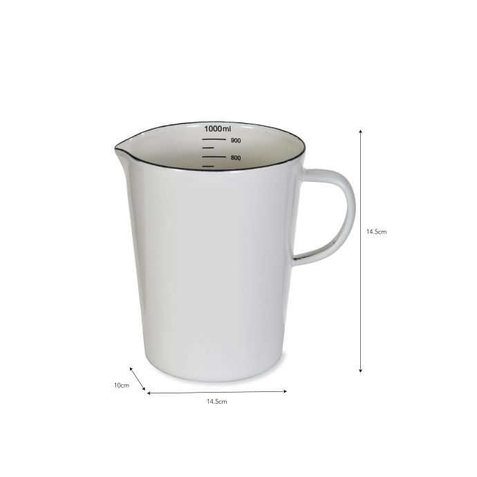 Smaltovaná odměrka 1000ml