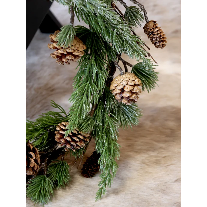 Dekorativní věnec s šiškami Fir ⌀ 48 cm