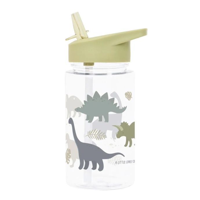 Dětská lahev s brčkem Dinosaurus 450 ml