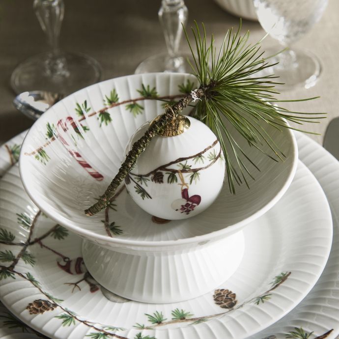 Porcelánová vánoční baňka Hammershøi Christmas 2020