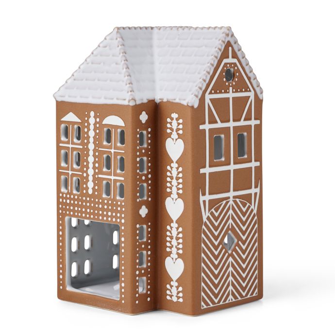 Porcelánový svícen Gingerbread Lighthouse Large