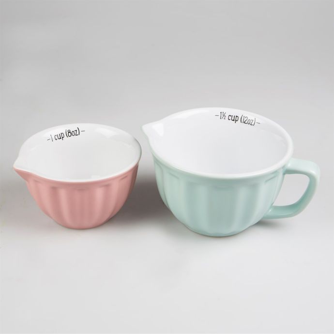 Keramické odměrky Retro Pastel