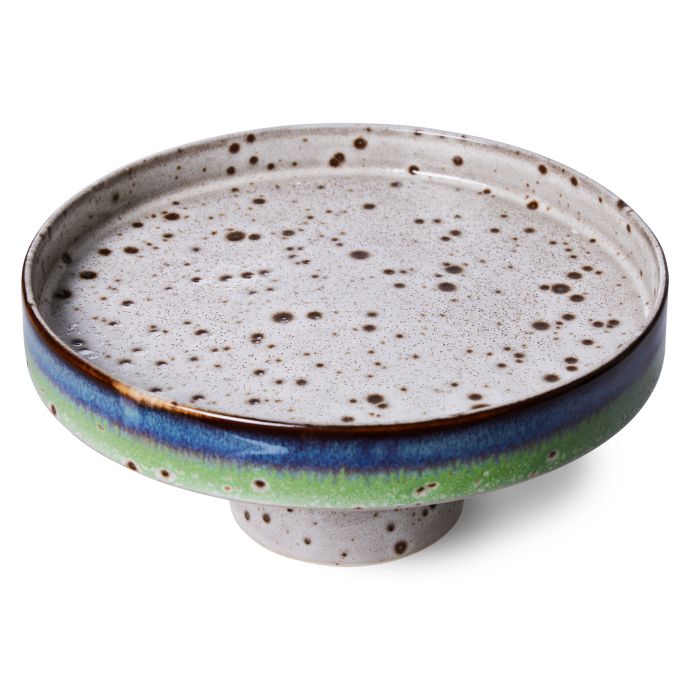 Keramická mísa na podstavci 70's Ceramics Comet