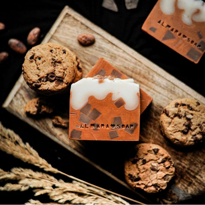 Přírodní mýdlo Choco Cookie
