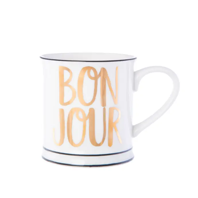 Porcelánový hrnek Bon Jour