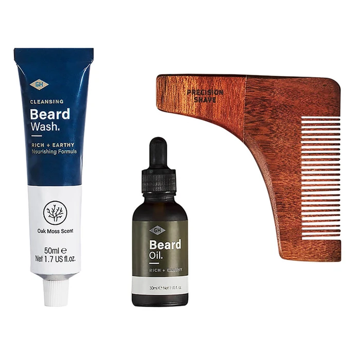 Pánská sada s péčí o vousy Beard Survival Kit