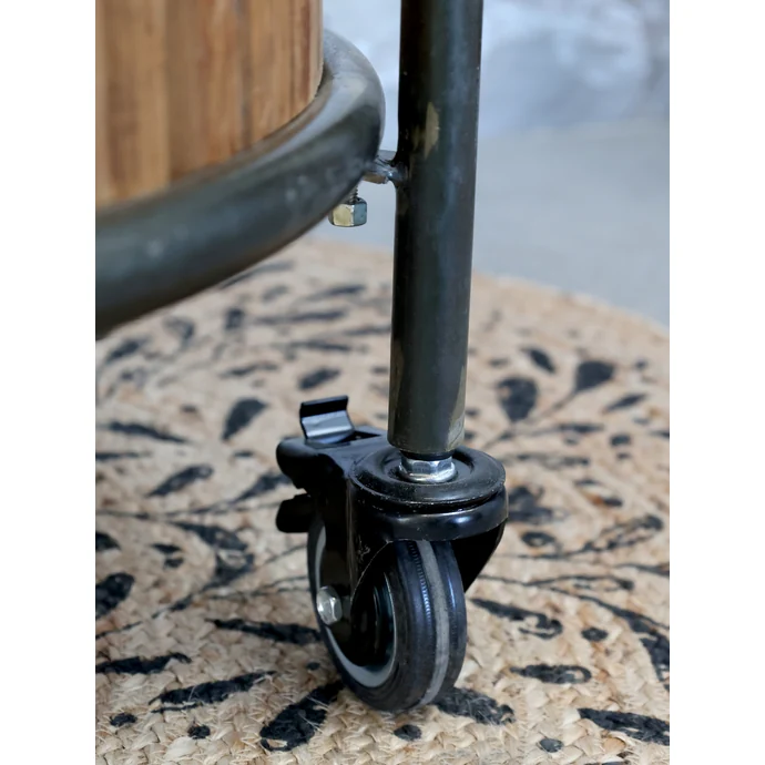 Stojan na kolečkách Antique Black