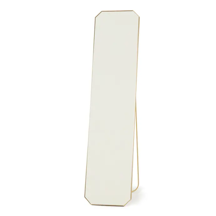 Stojací zrcadlo Brass Frame