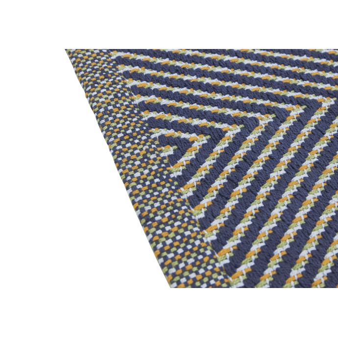 Vlněný koberec Mellow Runner Blue 80x200 cm