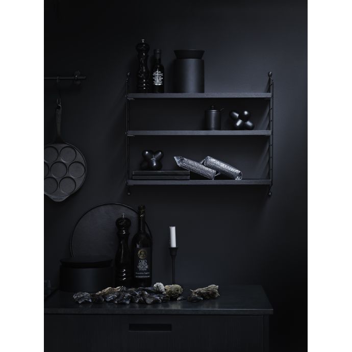 Policový systém String Black Ash