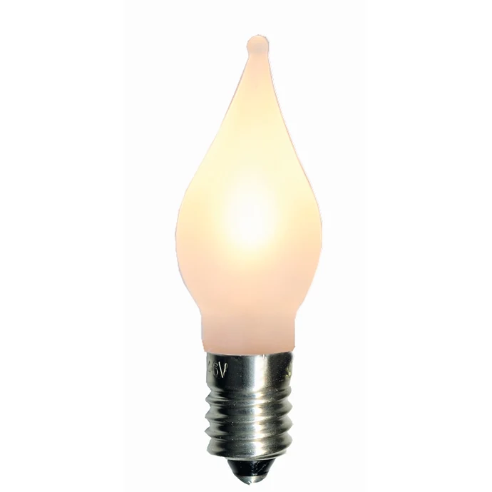 Náhradní LED žárovka-plamínek E10 0,2 W - 3 ks