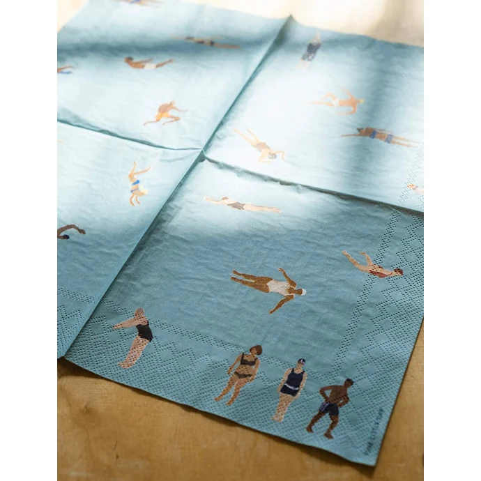 Papírové ubrousky Swimmers 25 ks