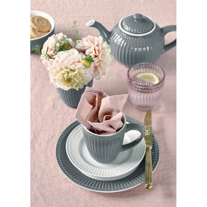 Latte cup Alice Stone Grey