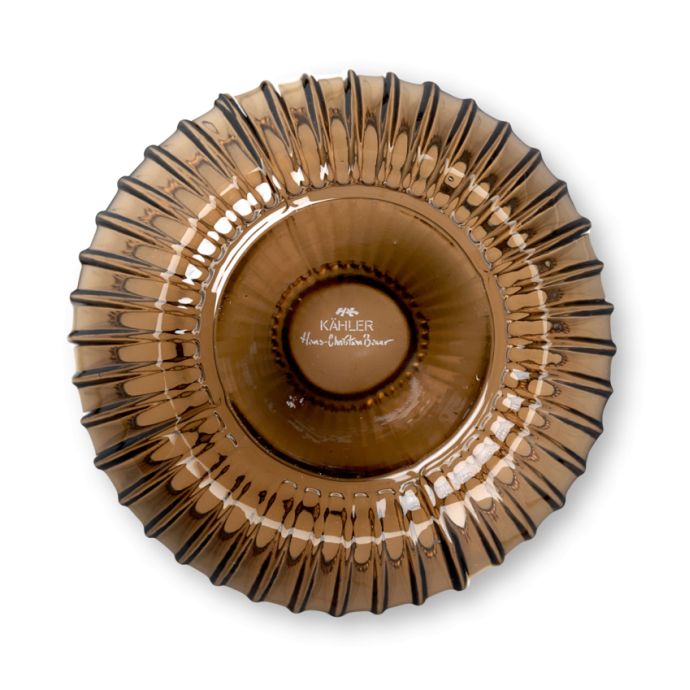 Skleněná váza Hammershøi Walnut 18,5 cm
